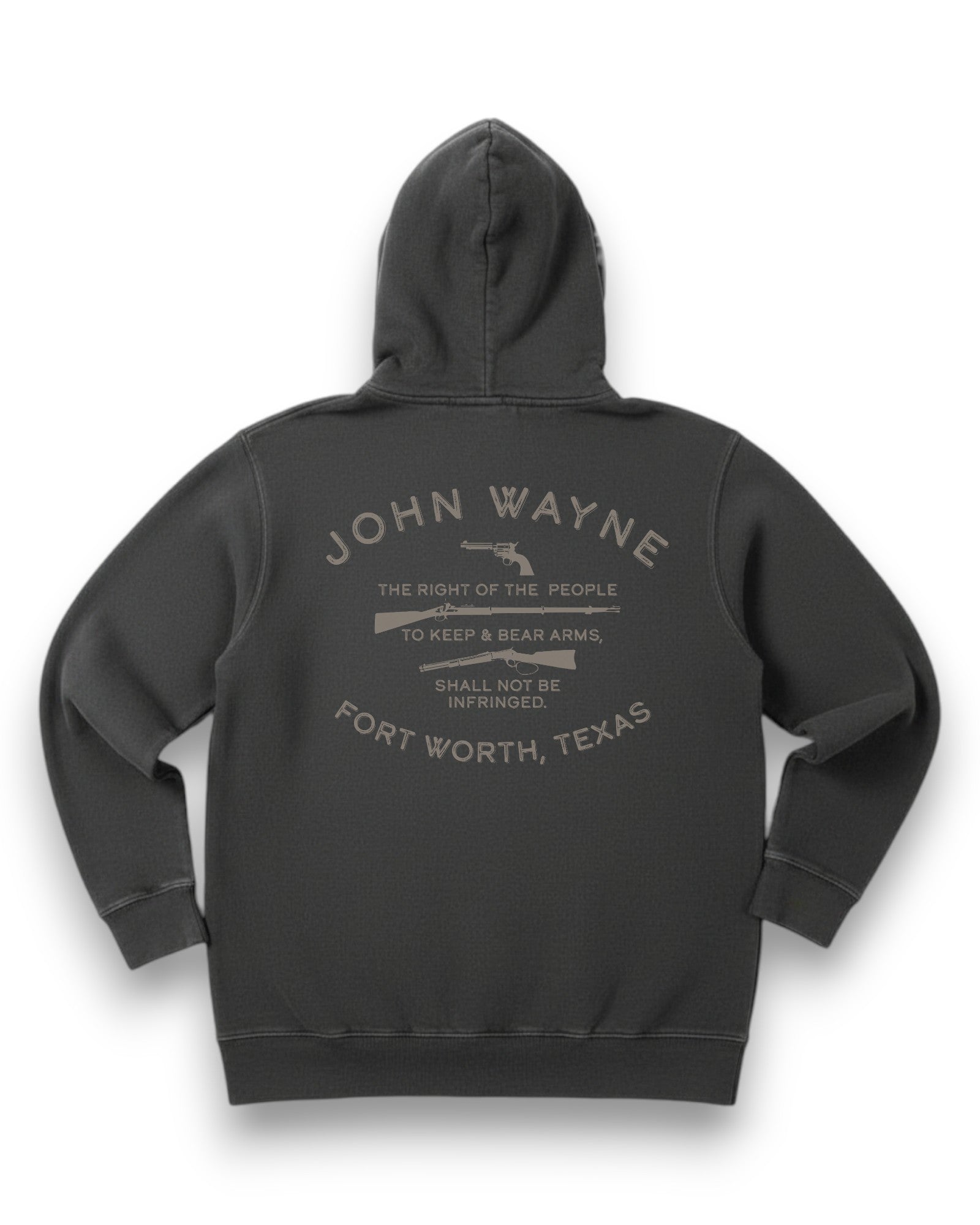 2A x The Right of the People Hoodie - Vintage Black