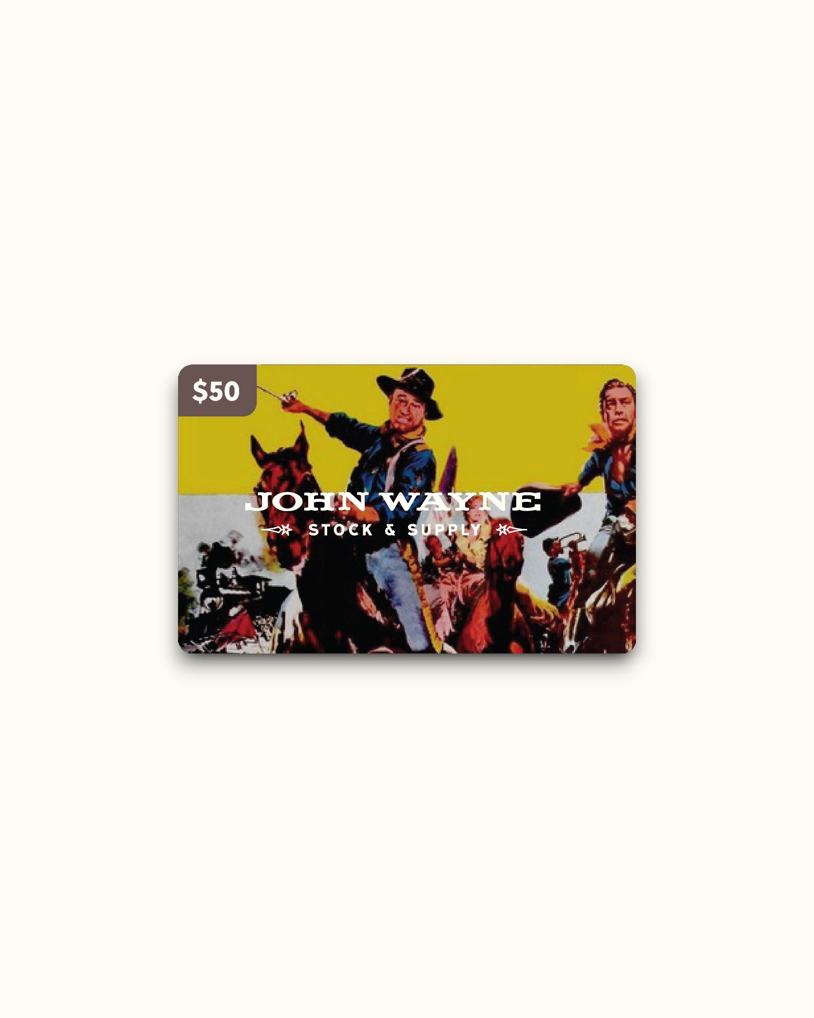 John Wayne Gift Card