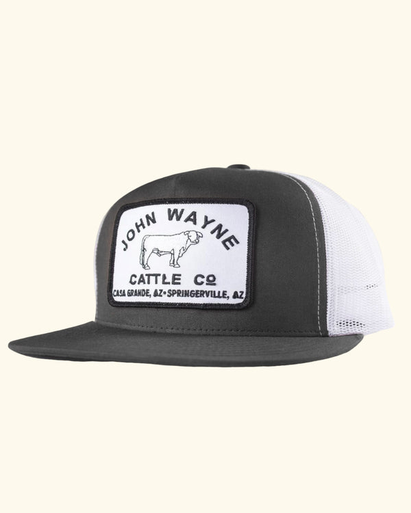 Cattle Co. Trucker Hat - Charcoal/White