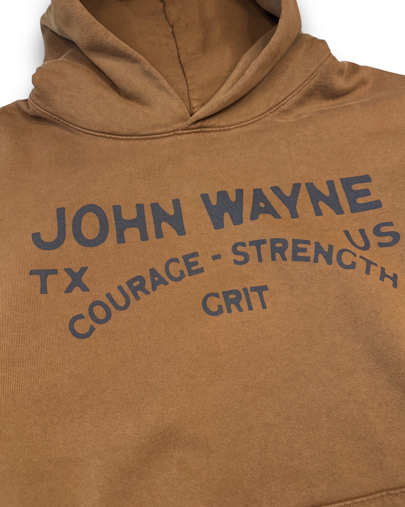 Courage Strength Grit Hoodie - Russet
