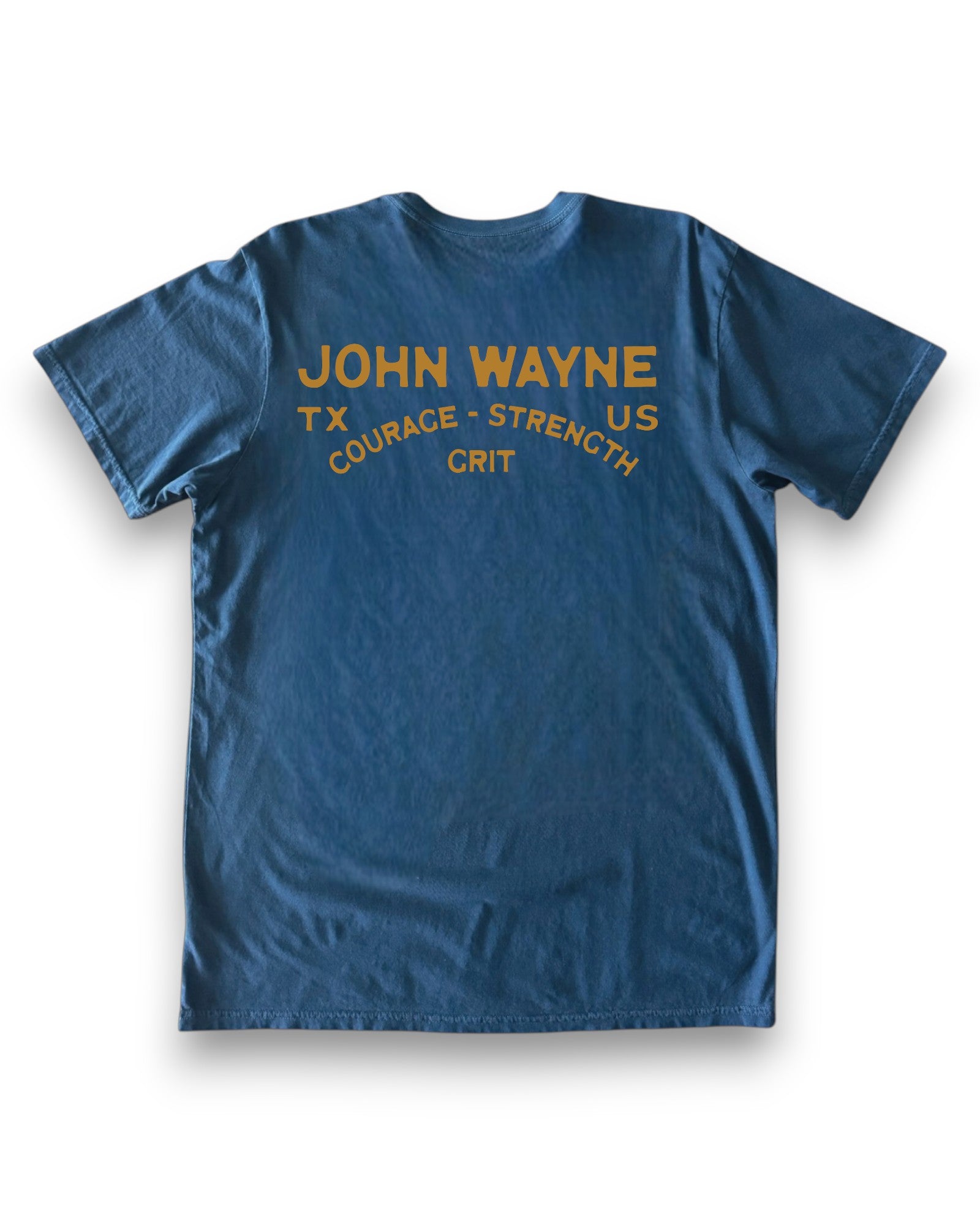 Courage Strength Grit Tee - Vintage Navy