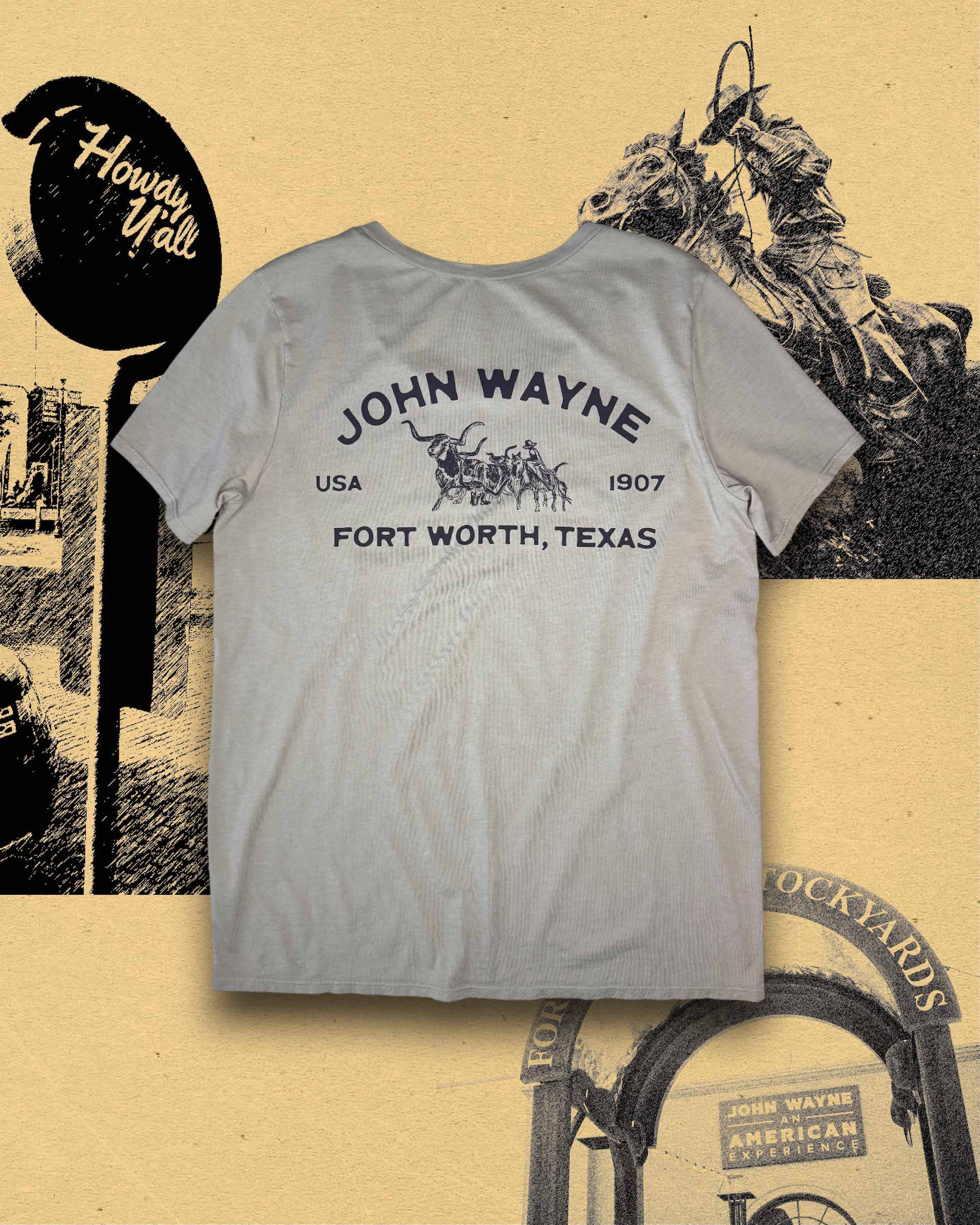 Fort Worth Women's Tee - Cement