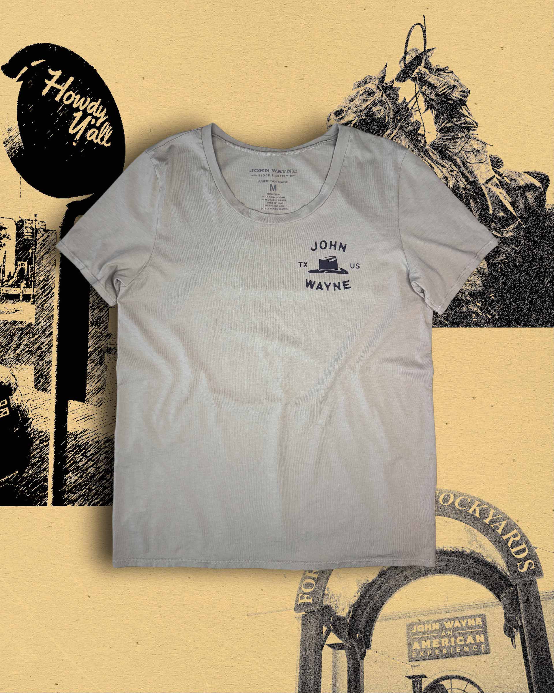 Fort Worth Women's Tee - Cement