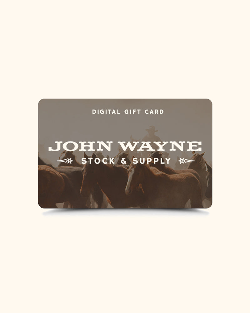 John Wayne E-Gift Card - Thank You 2024!