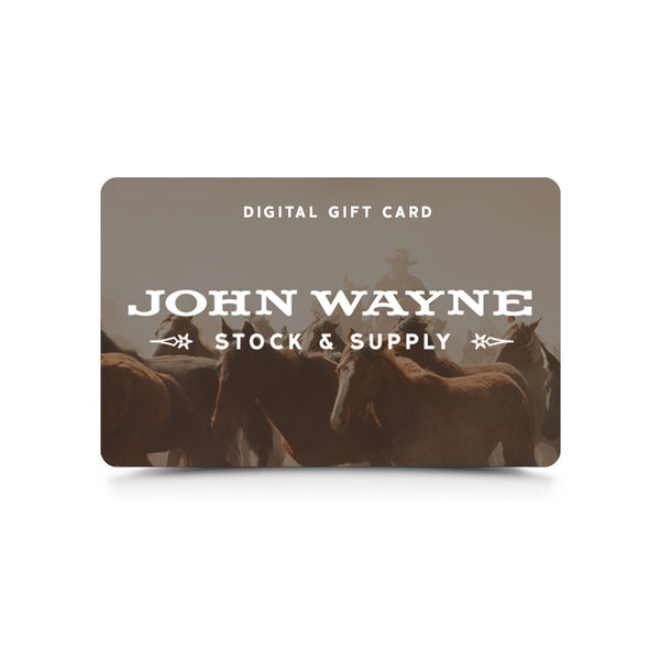 John Wayne E-Gift Card - Thank You 2024!