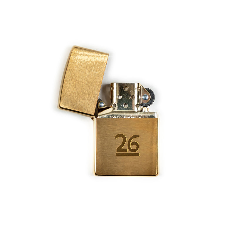 26 Bar Brass Lighter – John Wayne Stock & Supply