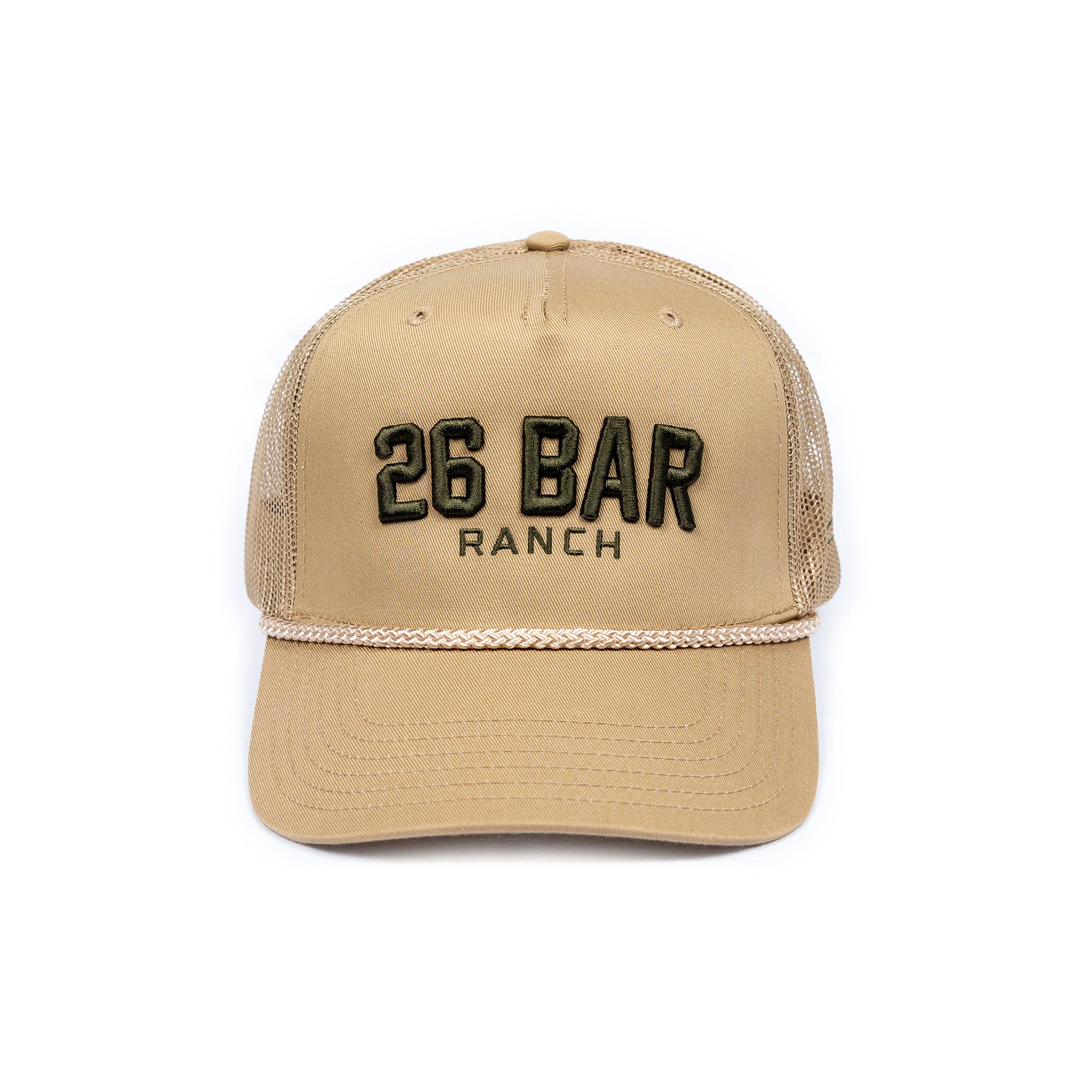 26 Bar John Wayne Ranch Rope Trucker Hat