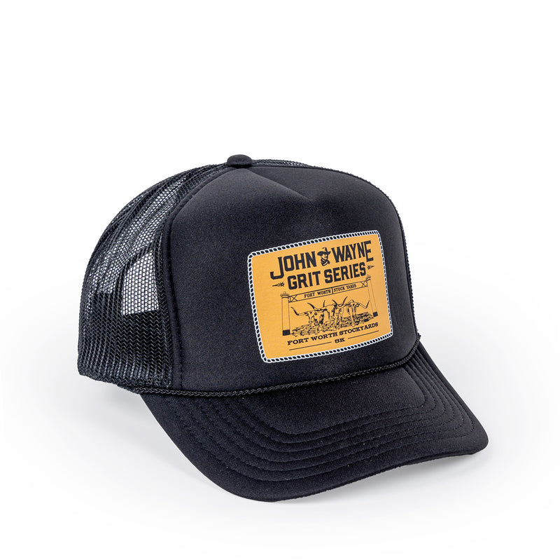 NEW! Fort Worth Grit Series Trucker - Black