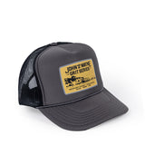 NEW! Newport Coast Grit Series Trucker - Grey/Black