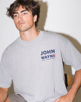 John Wayne for President Photo Tee - Steel