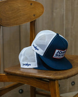 John Wayne for President Patch Trucker Hat - Navy/White