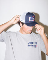 John Wayne for President Patch Trucker Hat - Navy/White