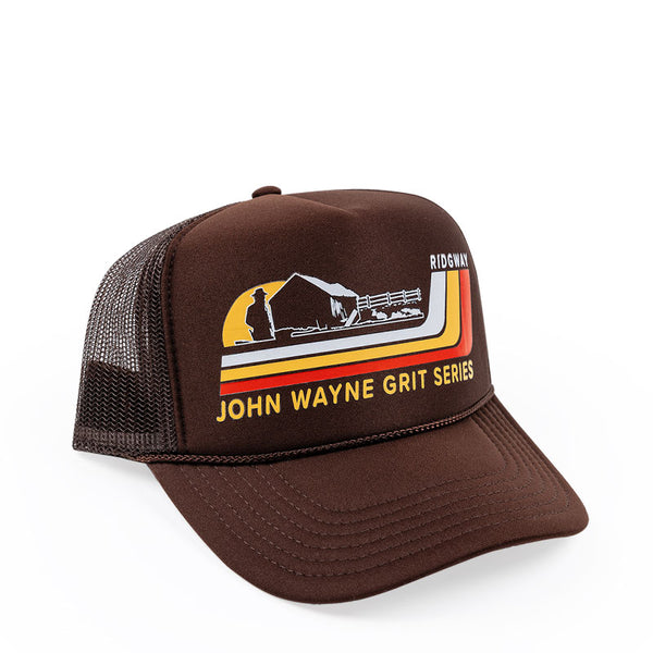 Ridgway Grit Series Trucker Hat - Brown