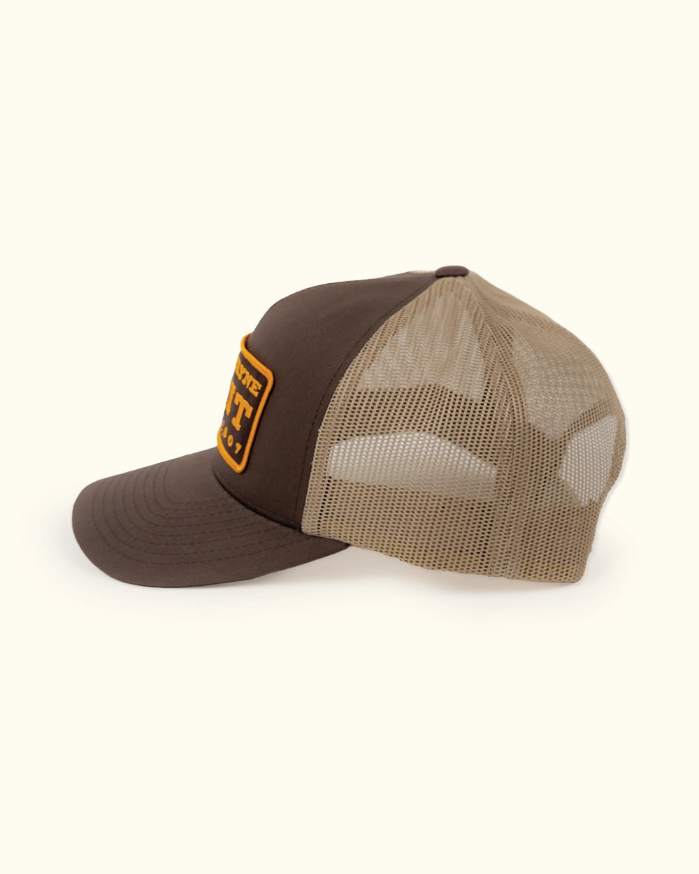 GRIT Trucker Hat - Brown/Khaki