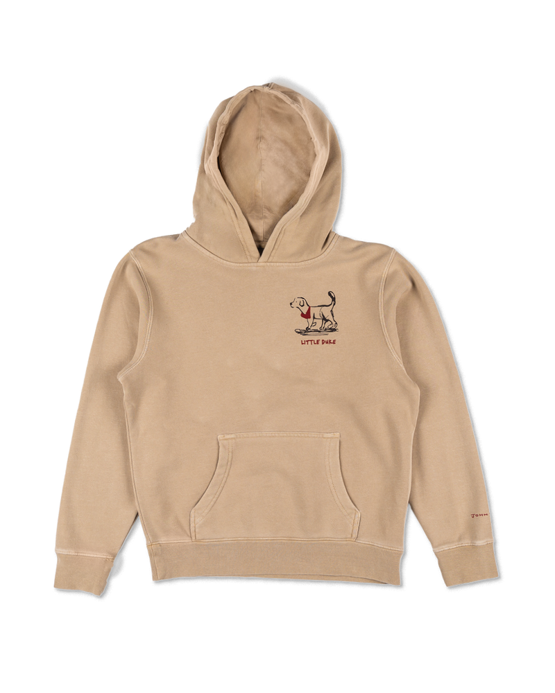 Little Duke Kids Hoodie - Washed Sand