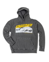 Stagecoach Photo Hoodie - Washed Black