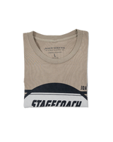 Stagecoach Monument Valley Photo Tee - Cement