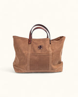 John Wayne Waxed Canvas Camp Tote - Tan