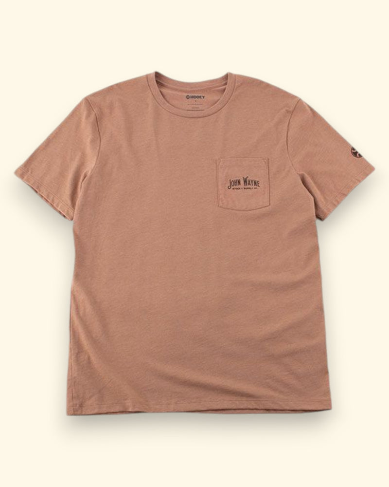 JW x Hooey Pocket Tee - Light Brown