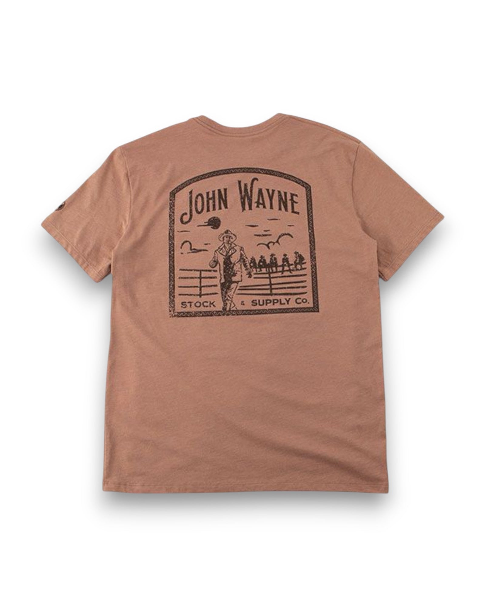 JW x Hooey Pocket Tee - Light Brown