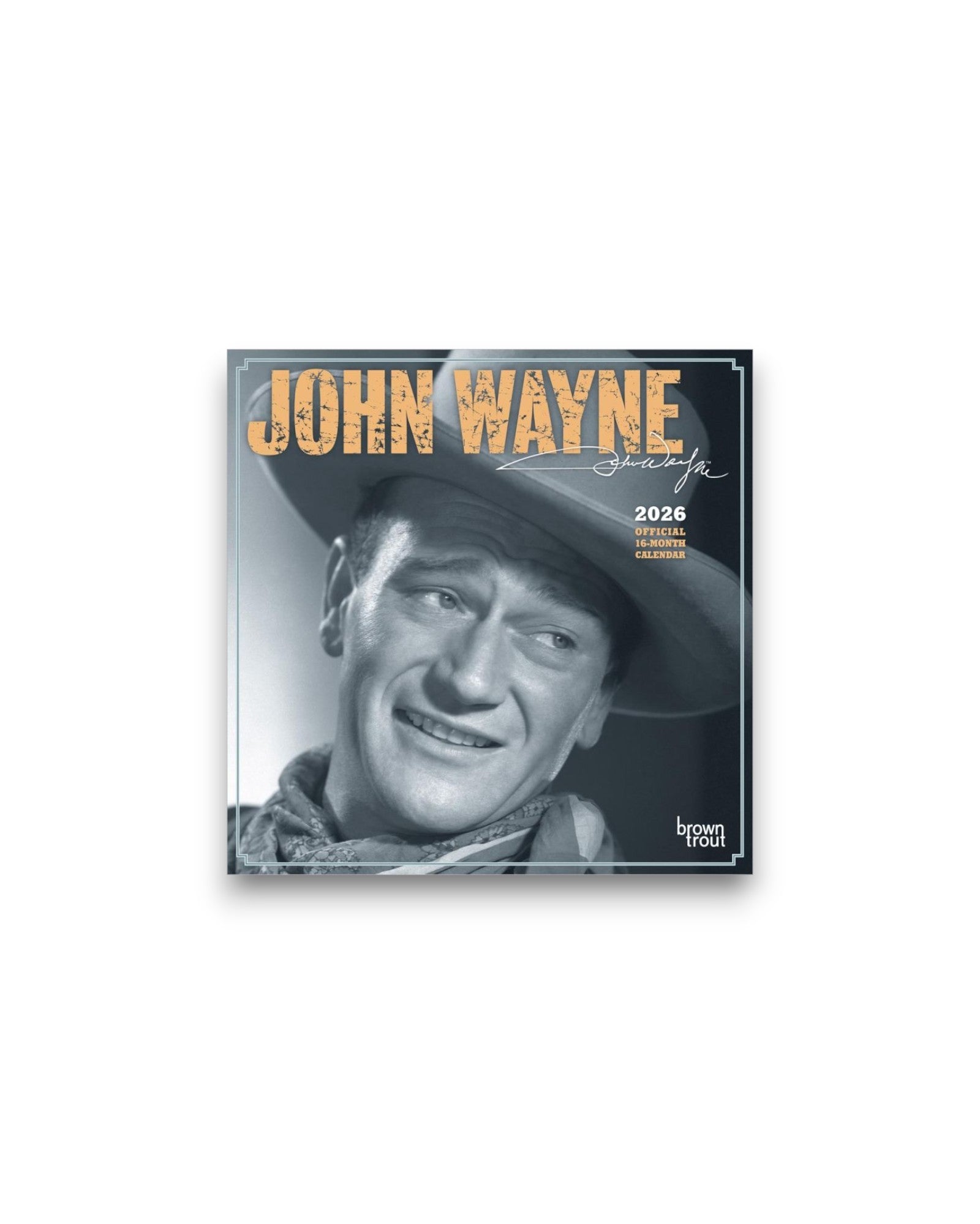 John Wayne 2026 Mini Wall Calendar