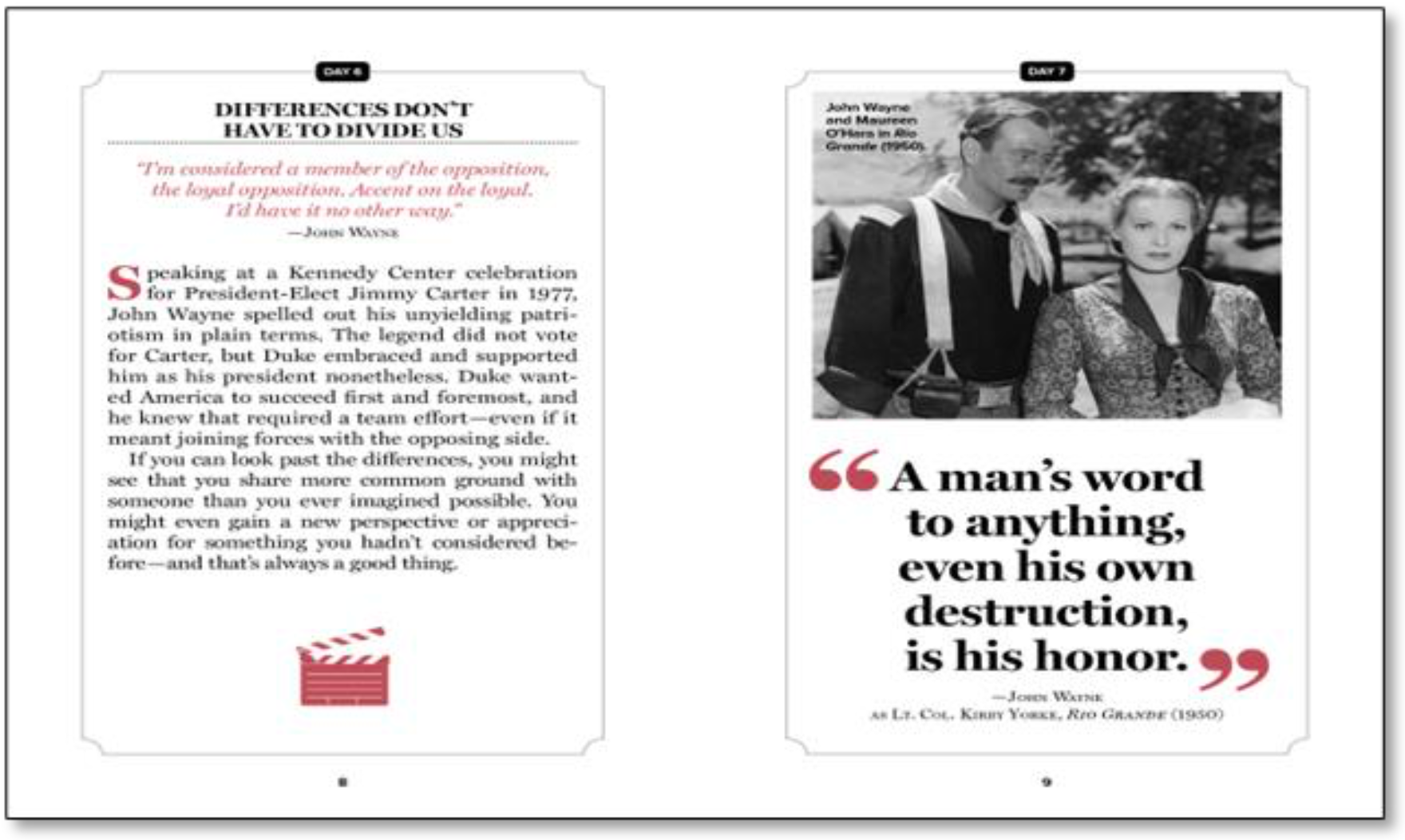 John Wayne GRIT Book