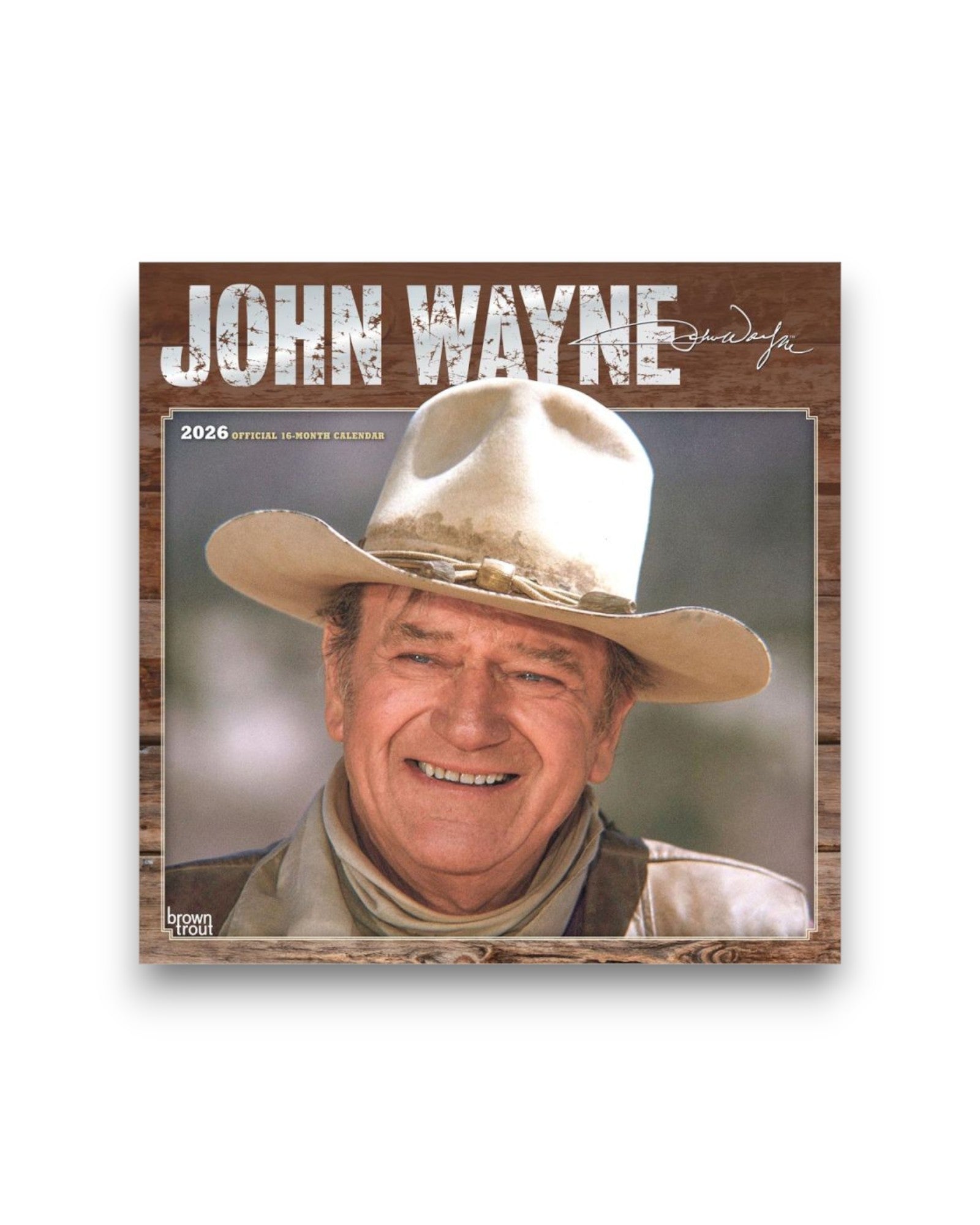 John Wayne Official 2026 Calendar