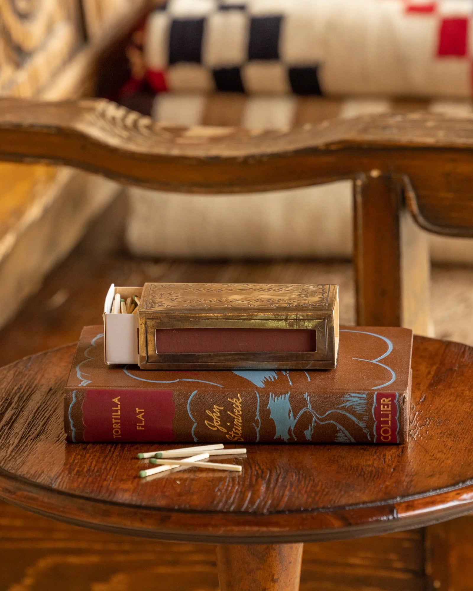 John Wayne Silver Matchbox - Large