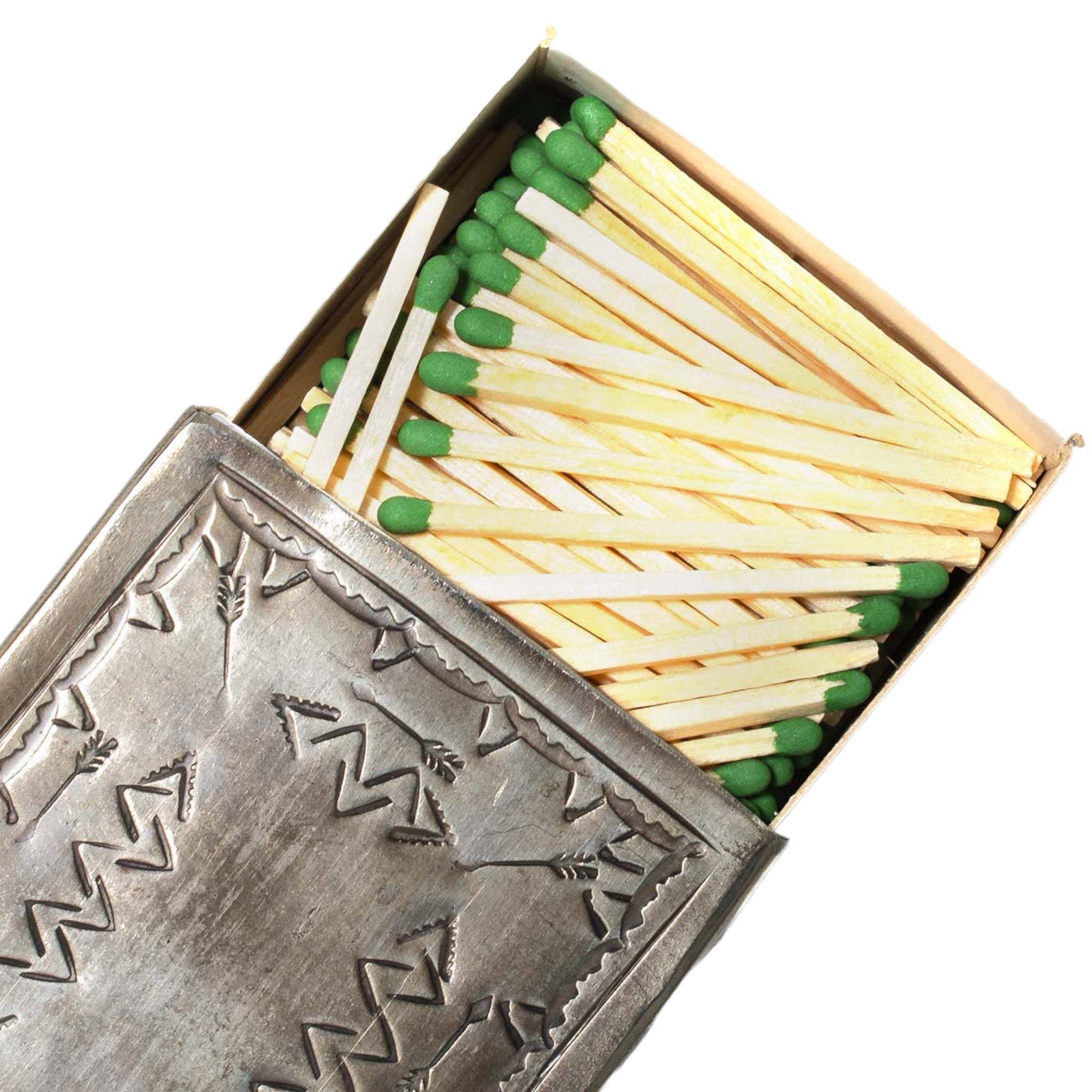 John Wayne Silver Matchbox - Large