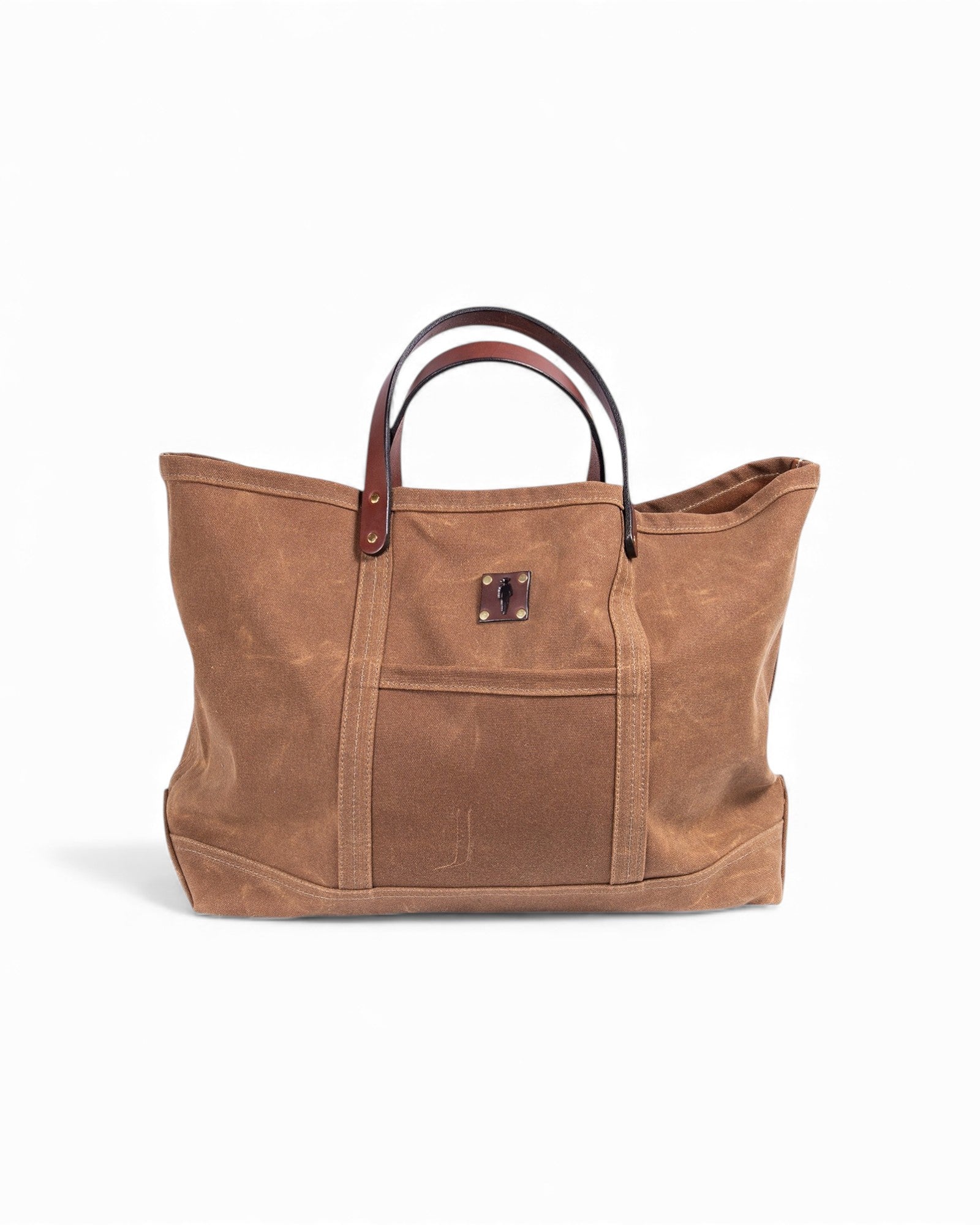 John Wayne Waxed Canvas Camp Tote - Tan