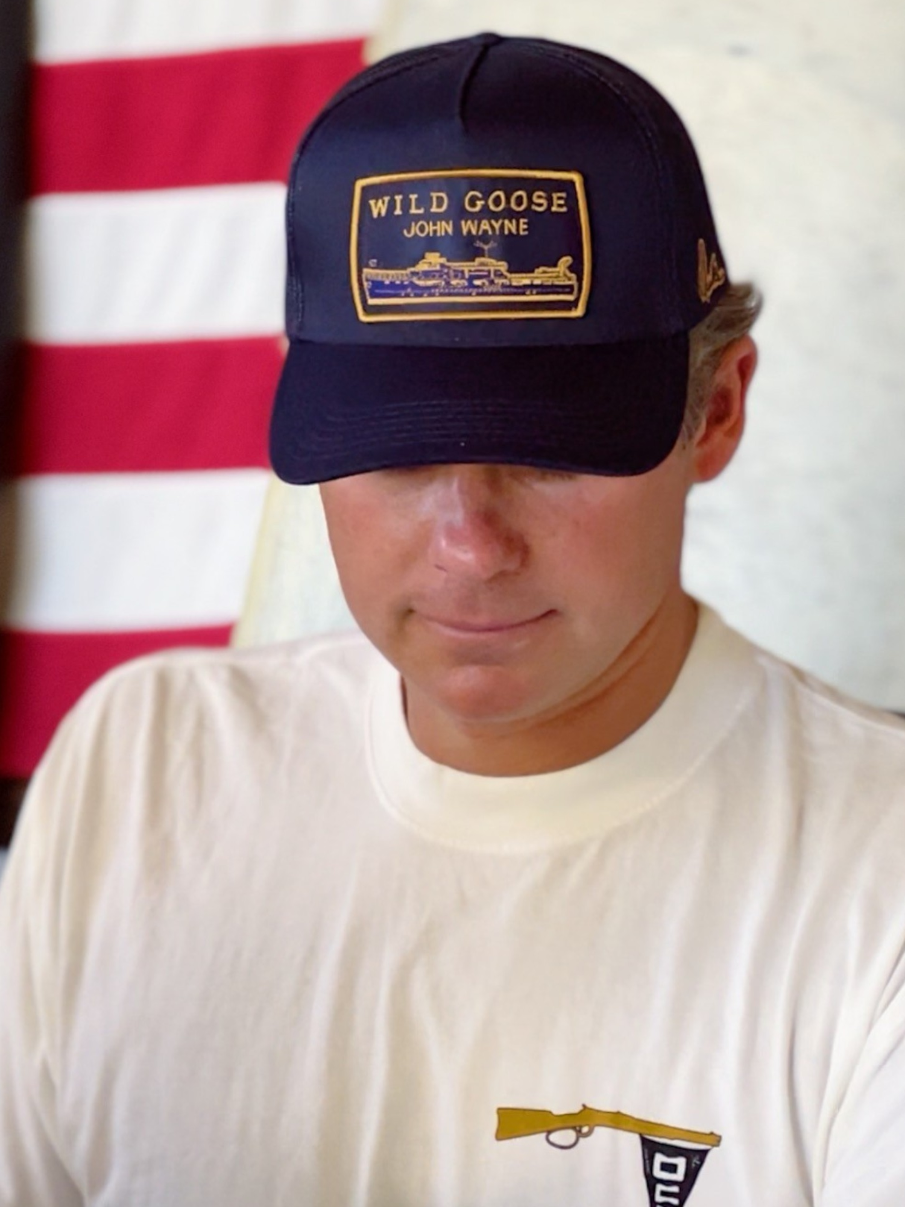 Wild Goose Trucker Cap – Navy