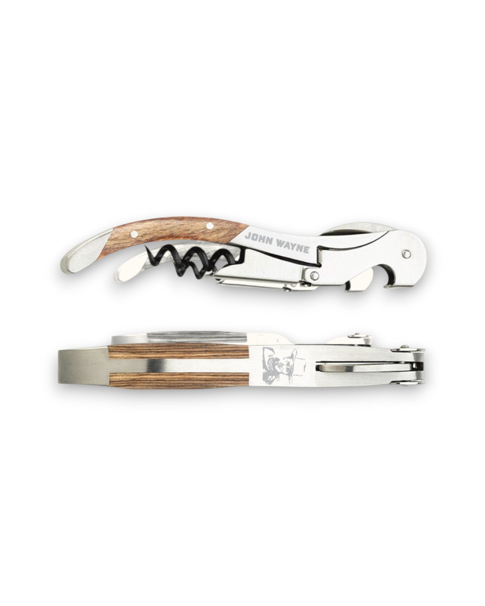 John Wayne Wood Corkscrew - Saddlewood