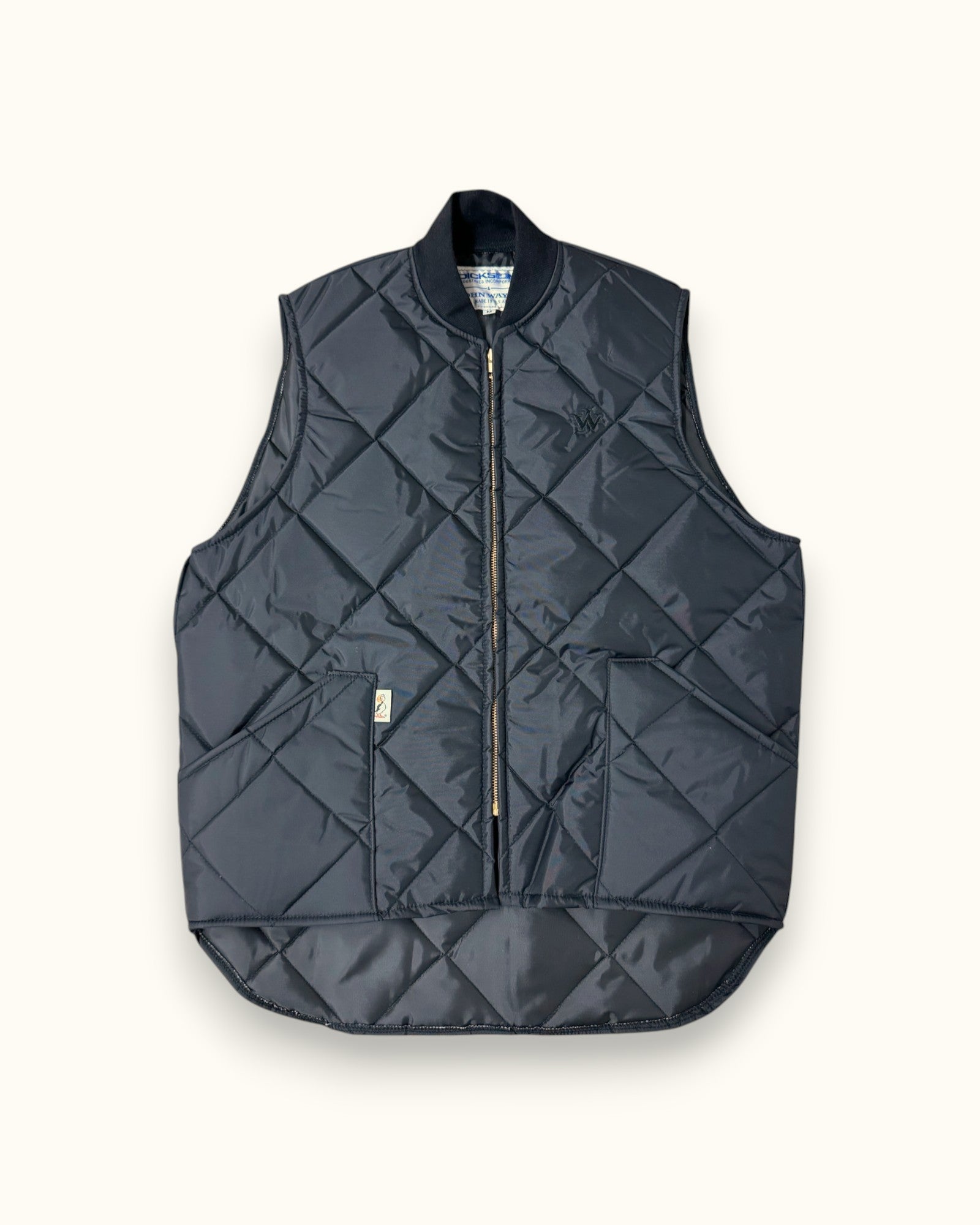 John Wayne x Dickson Quilted Insulated Vest - Black