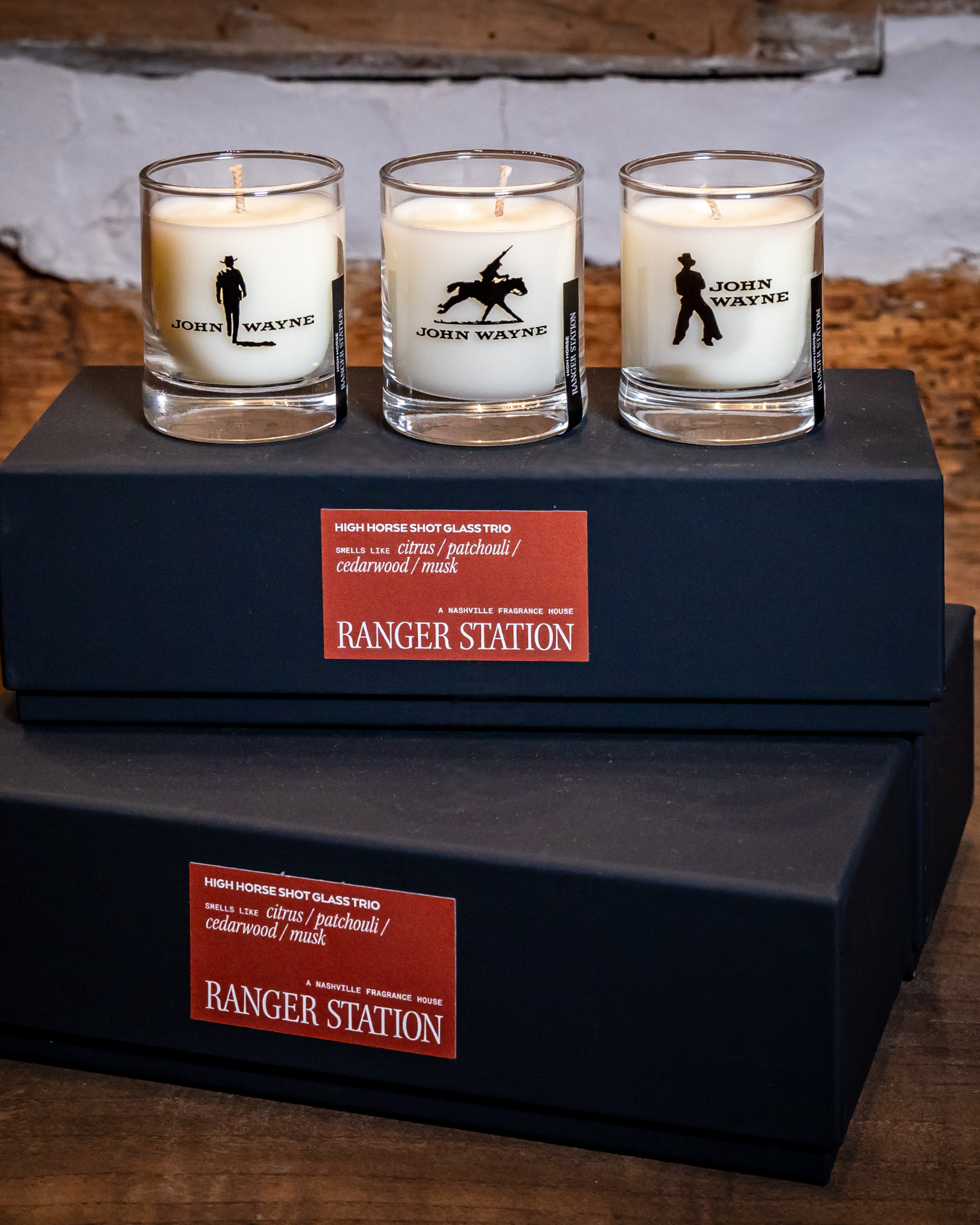 John Wayne x Ranger Station High Horse Shot Glass Set