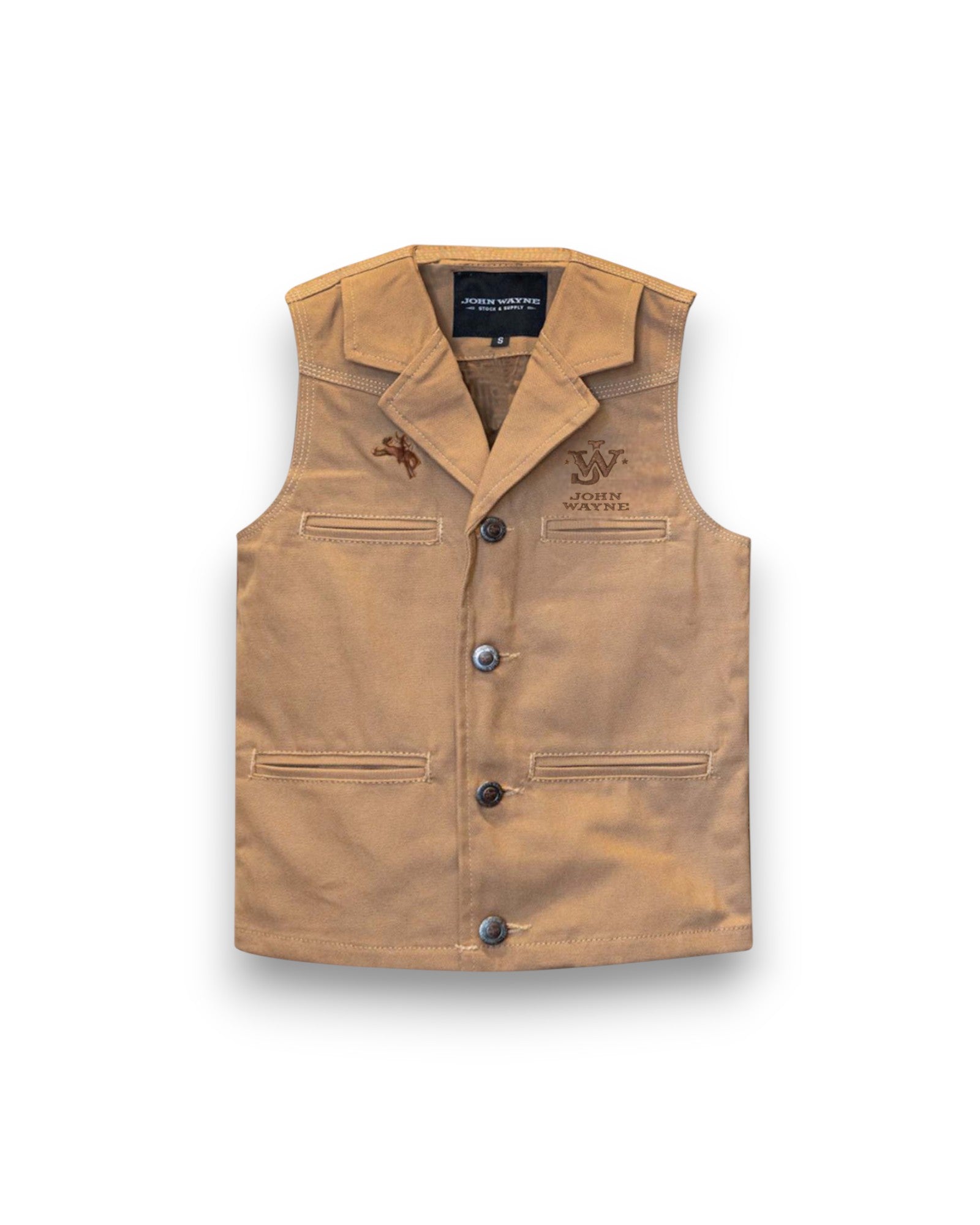 Kids Ranch Vest - Tan