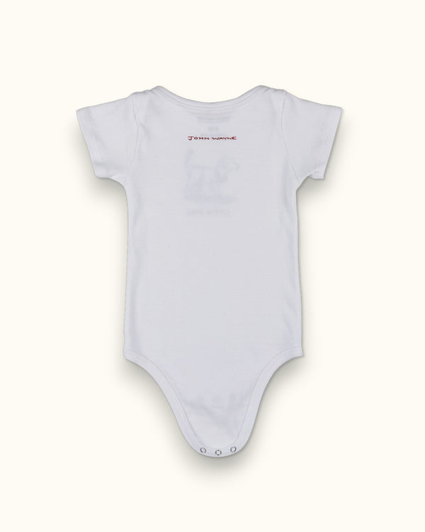 Little Duke Onesie - White