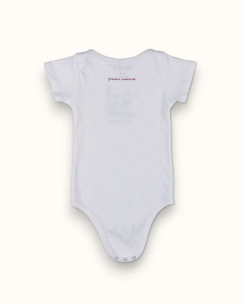 Little Duke Onesie - White