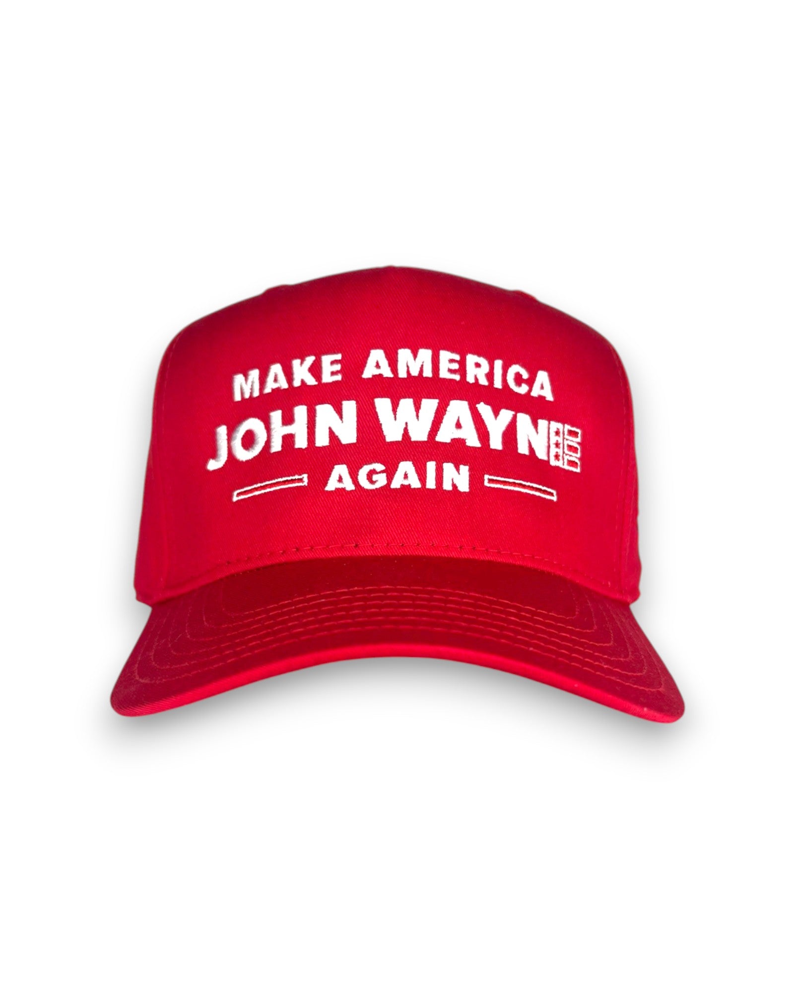 Make America John Wayne Again Snapback Hat - Red