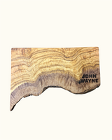 John Wayne Live Edge Olive Wood Serving Board - Rectangle