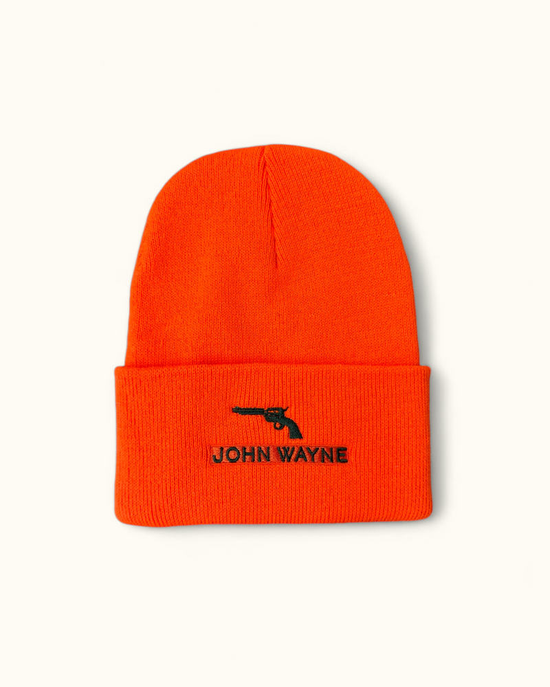 John Wayne Beanie – Inspired by Island in the Sky - Orange