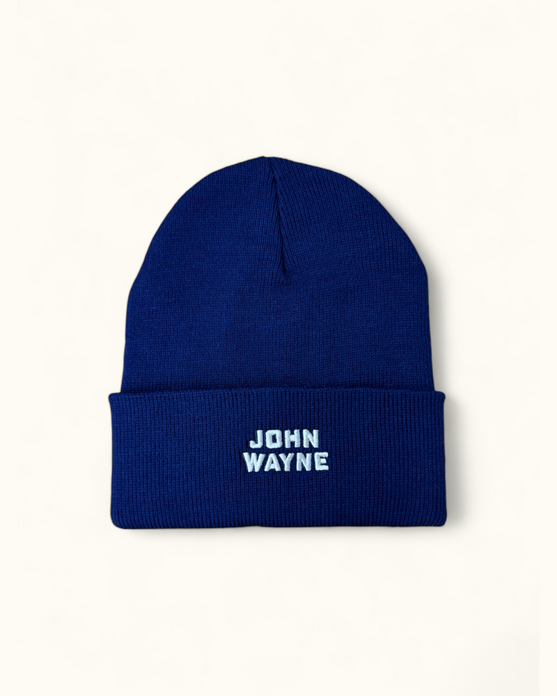 John Wayne Beanie – Inspired by Island in the Sky - Navy