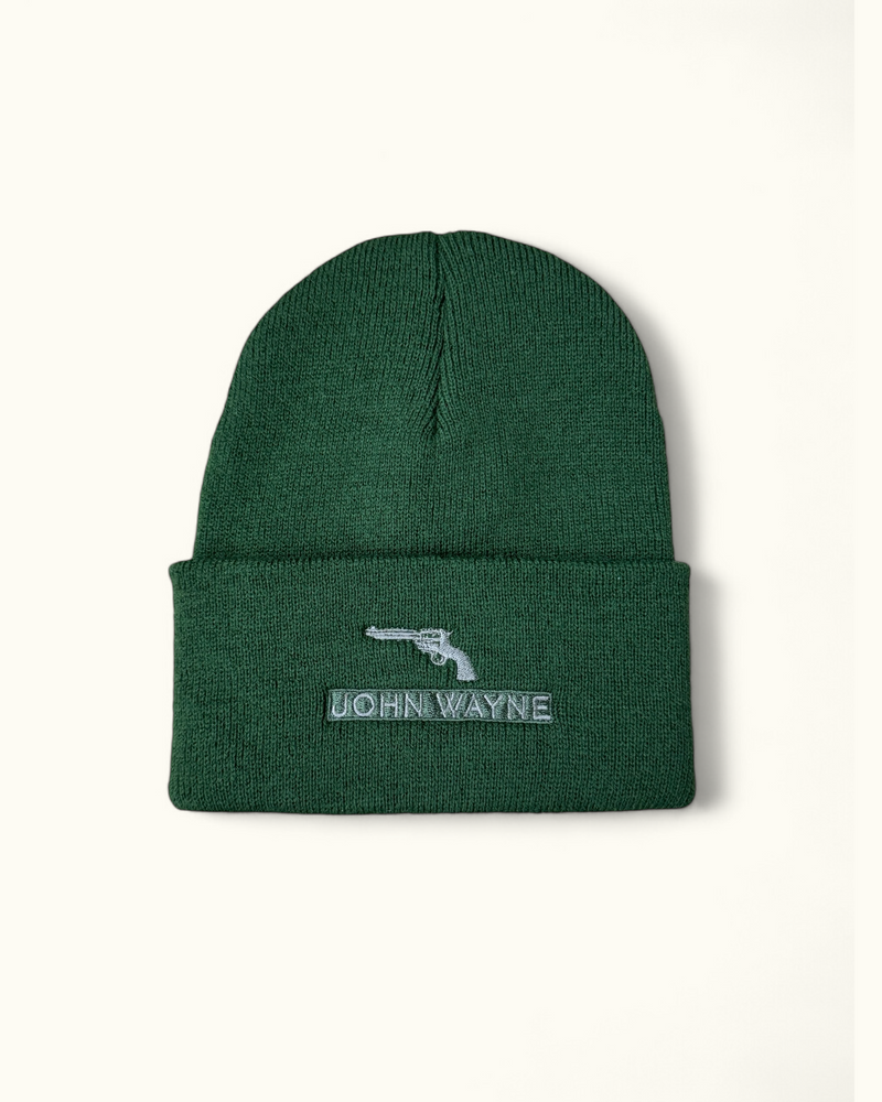 John Wayne Beanie – Inspired by Island in the Sky - Olive