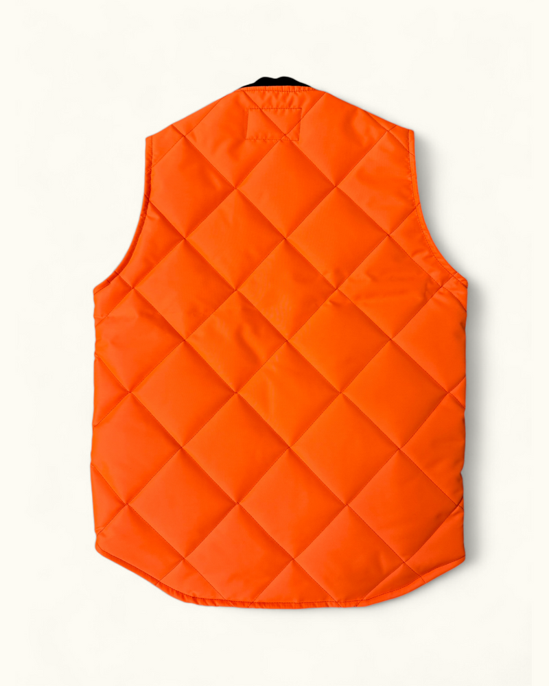 John Wayne x Dickson Quilted Insulated Vest - Orange