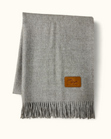 John Wayne "Pilar" Peruvian Alpaca Throw - Solid