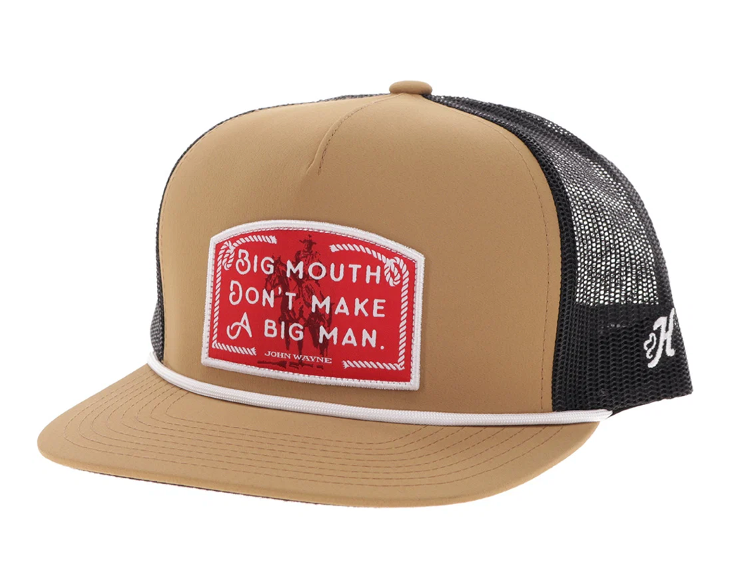JW x Hooey Big Mouth Rope Hat - Tan/Black