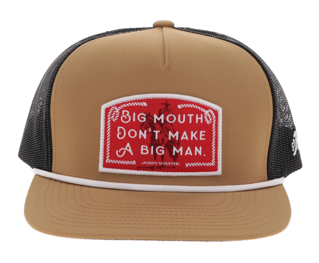 JW x Hooey Big Mouth Rope Hat - Tan/Black