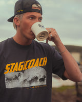 Stagecoach Gold Handle Mug