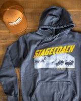 Stagecoach Photo Hoodie - Washed Black