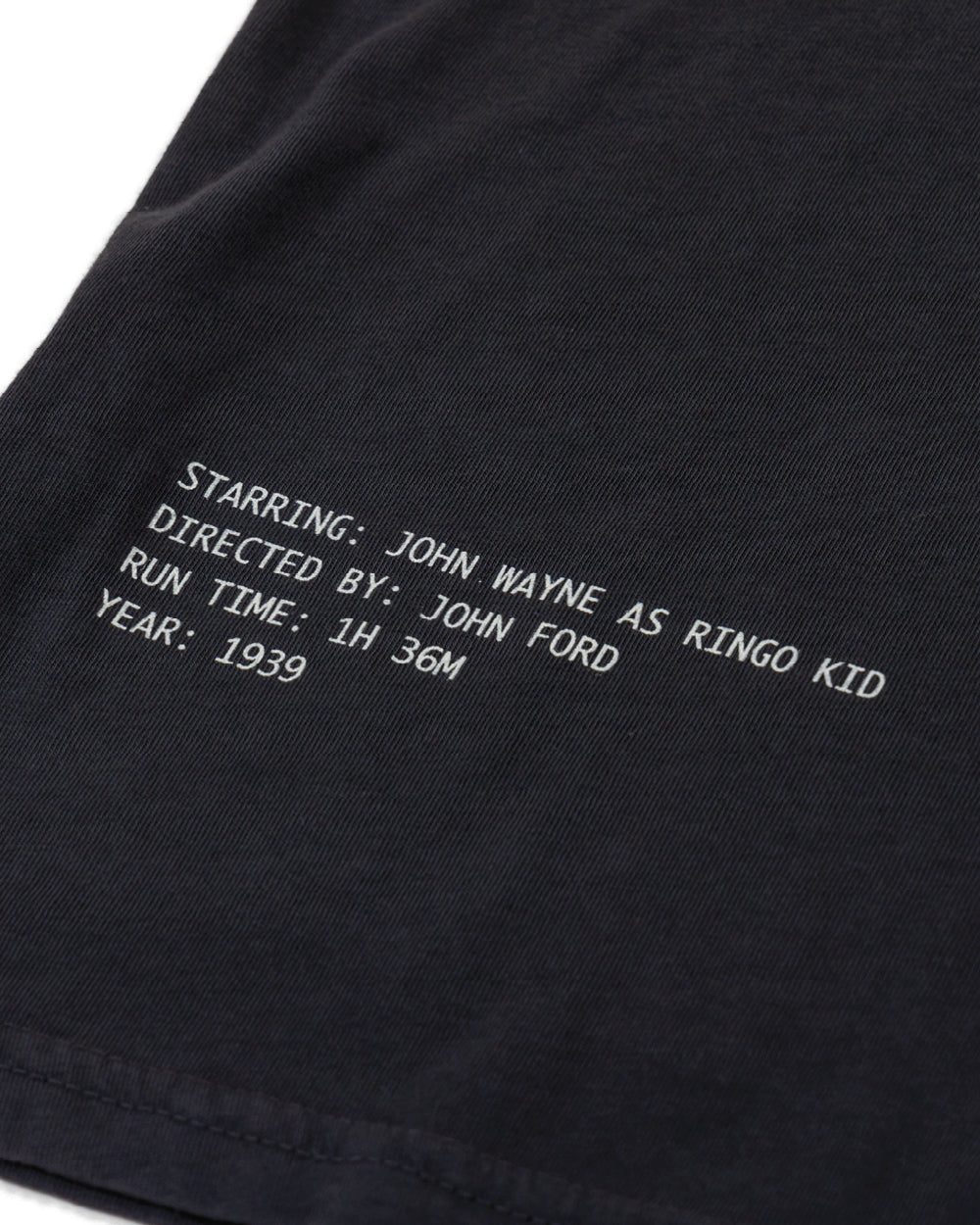 Stagecoach 'Ringo Kid' Men's Tee - Vintage Black