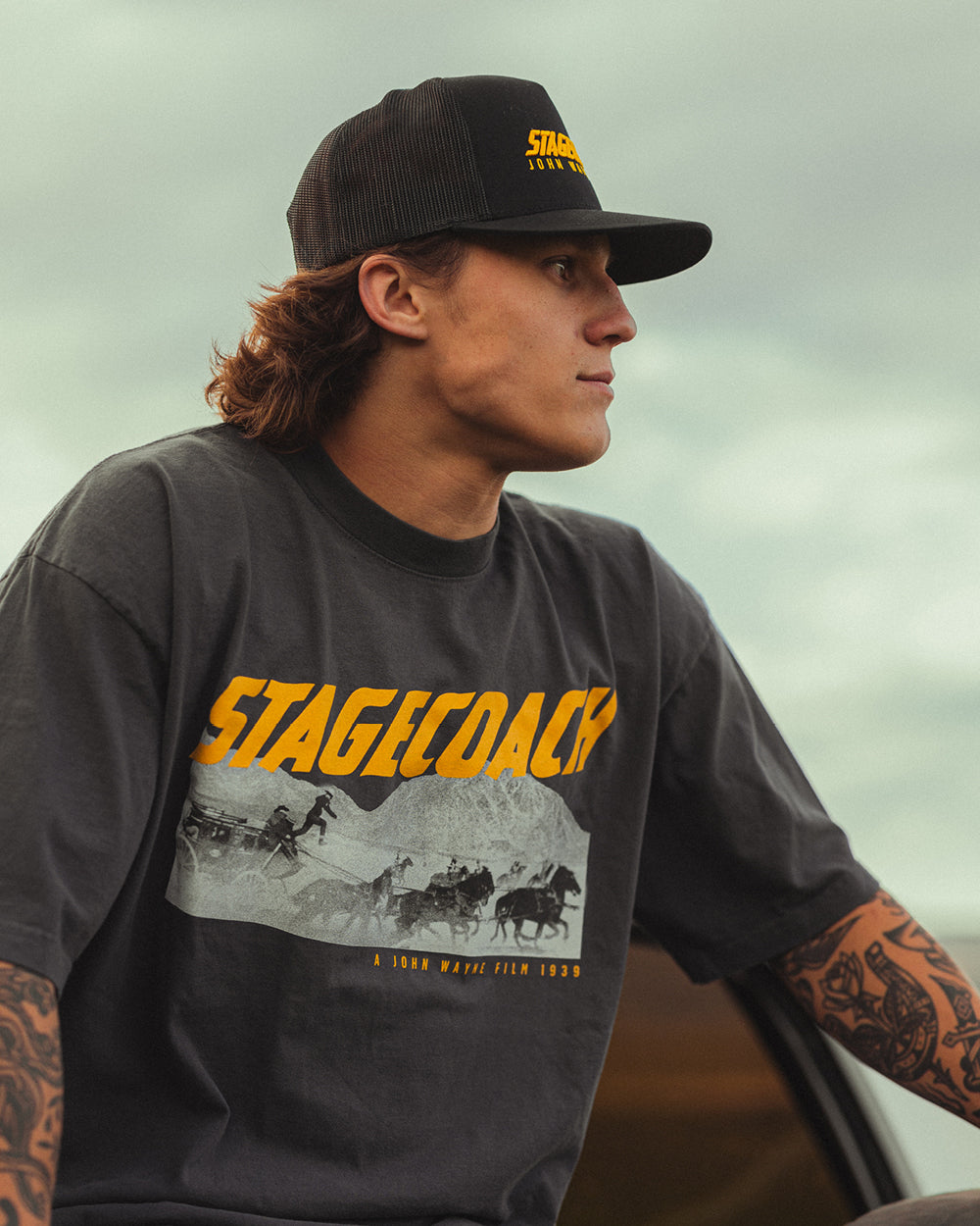 Stagecoach Trucker - Black